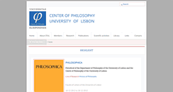 Desktop Screenshot of centrodefilosofia.com